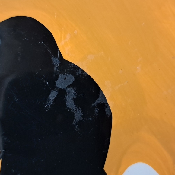 Vintage "Cats By Nina" ceramic calico cat plate - Picture 5 of 5